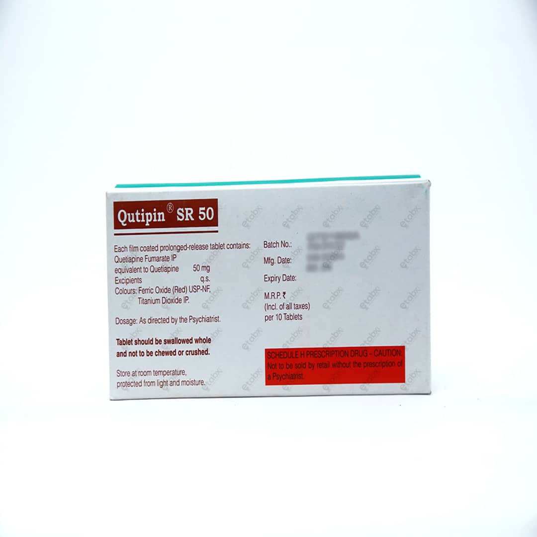 Qutipin 50mg Tablet 10's