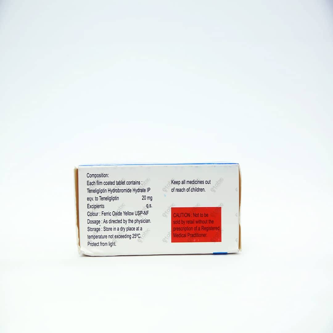 Tenlip 20mg Tablets 15's – Diabetes Treatment Tablets