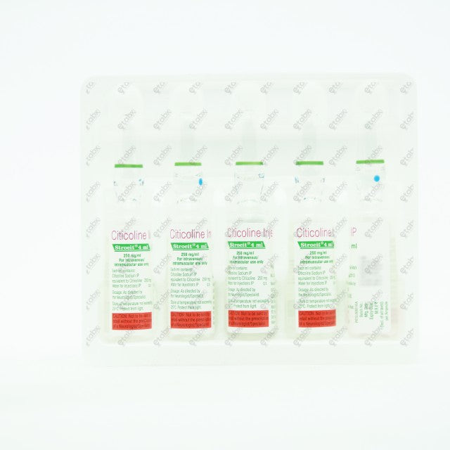 Strocit Injection 4ml (Citicoline)