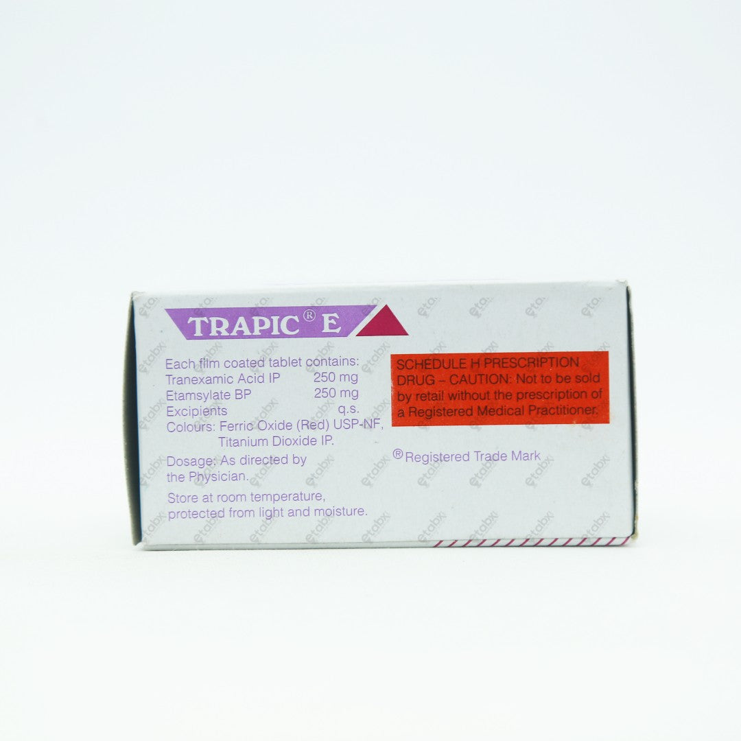 Trapic E Tablet 10's