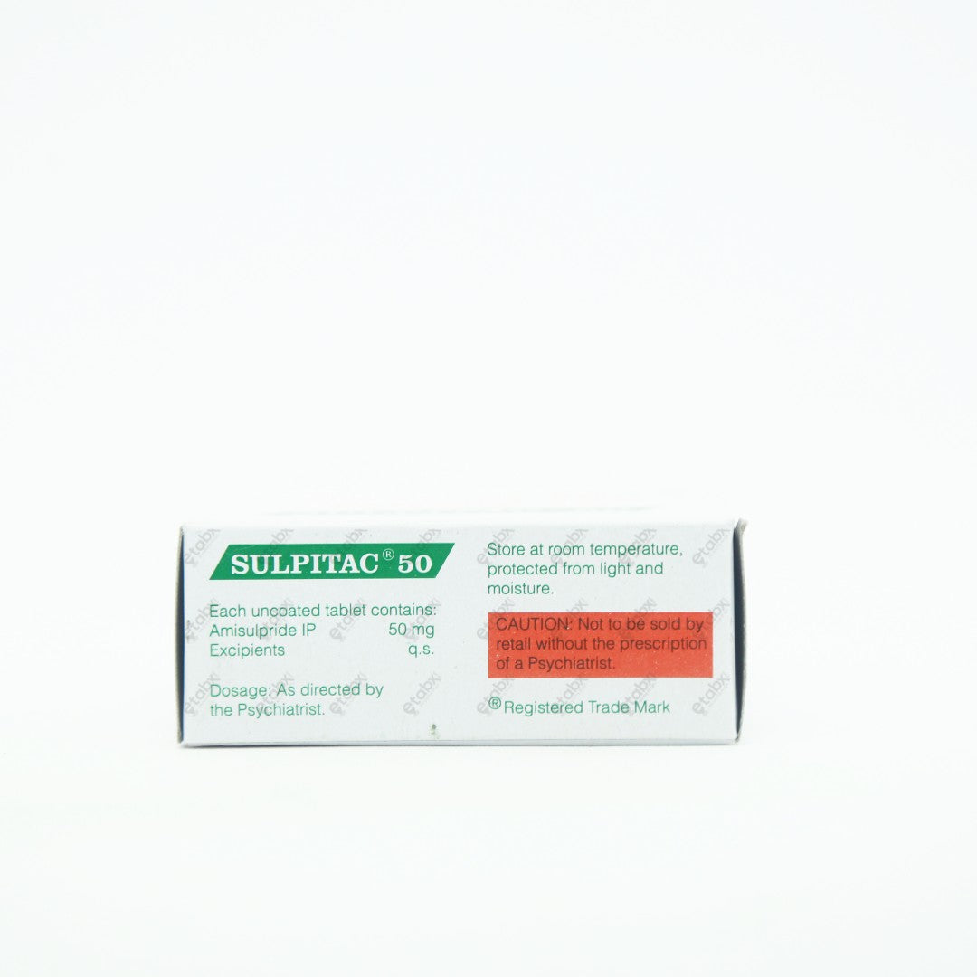 Sulpitac 50mg Tablet 10's