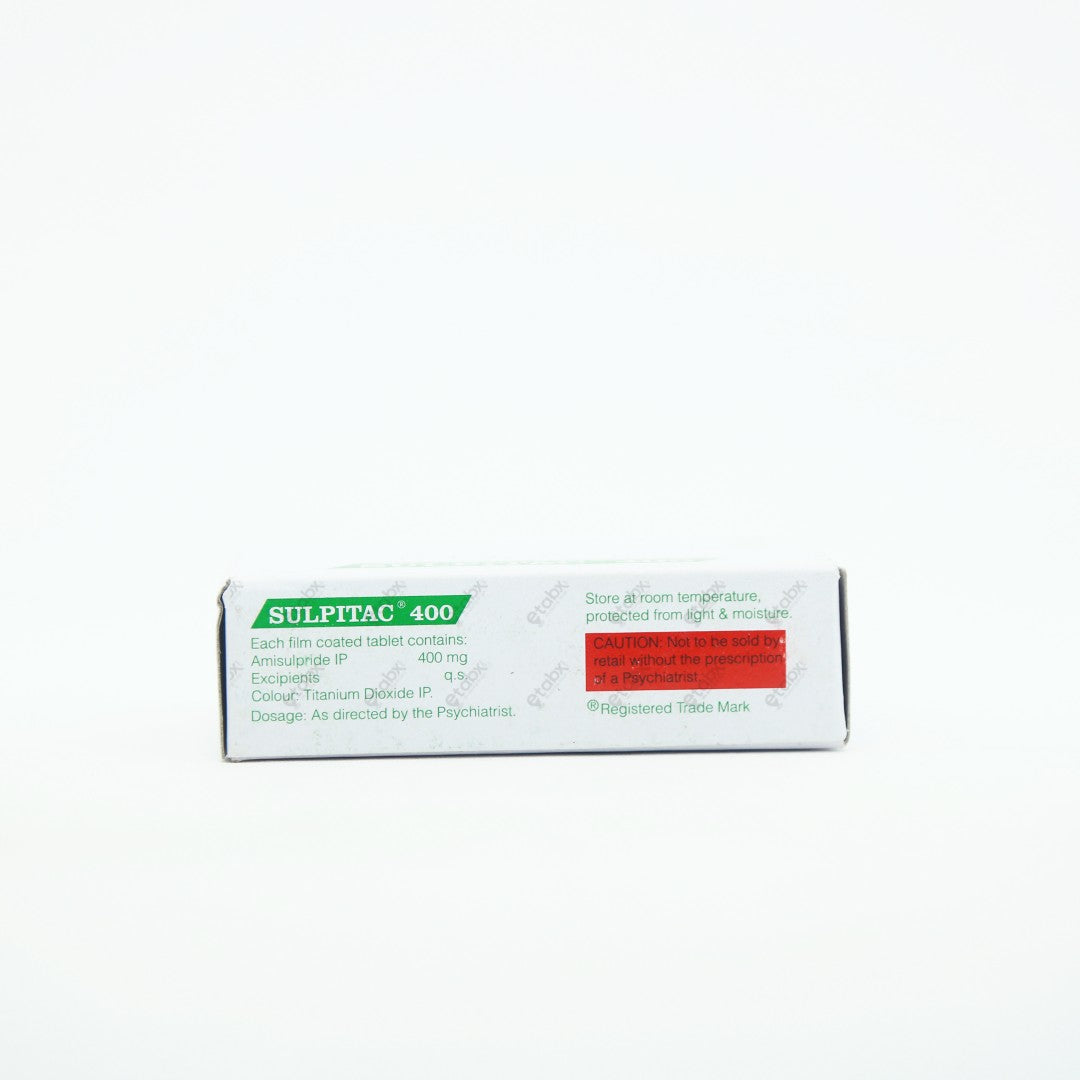 Sulpitac 400mg Tablet - Sulpiride