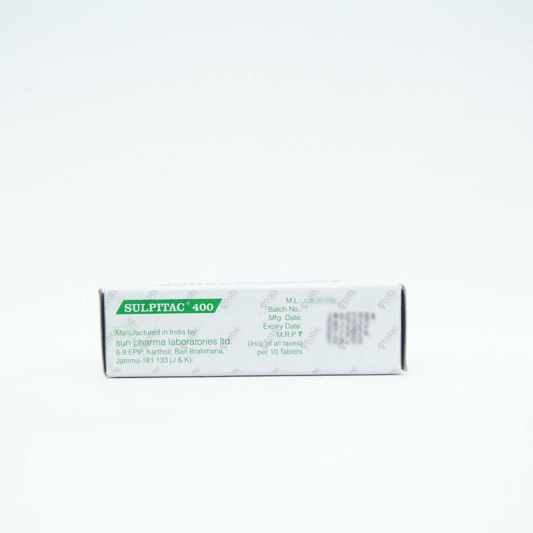 Sulpitac 400mg Tablet - Sulpiride