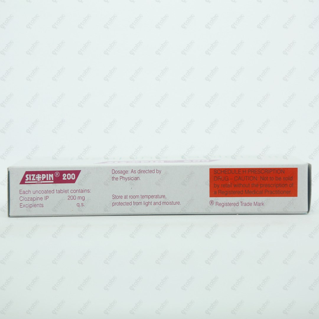 Sizopin 200mg Tablet - Olanzapine