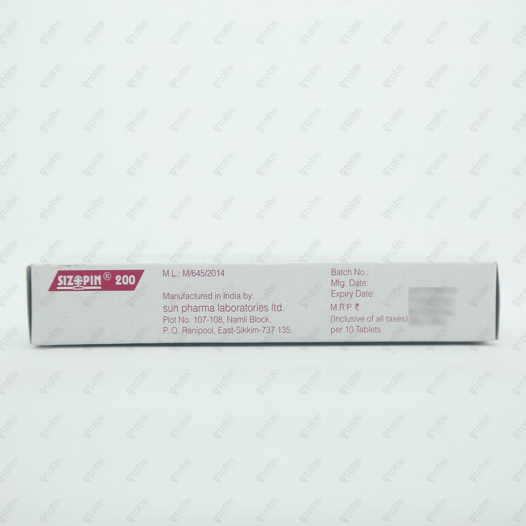 Sizopin 200mg Tablet - Olanzapine