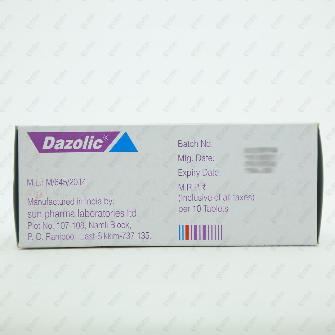 Dazolic Tablet - Antimicrobial