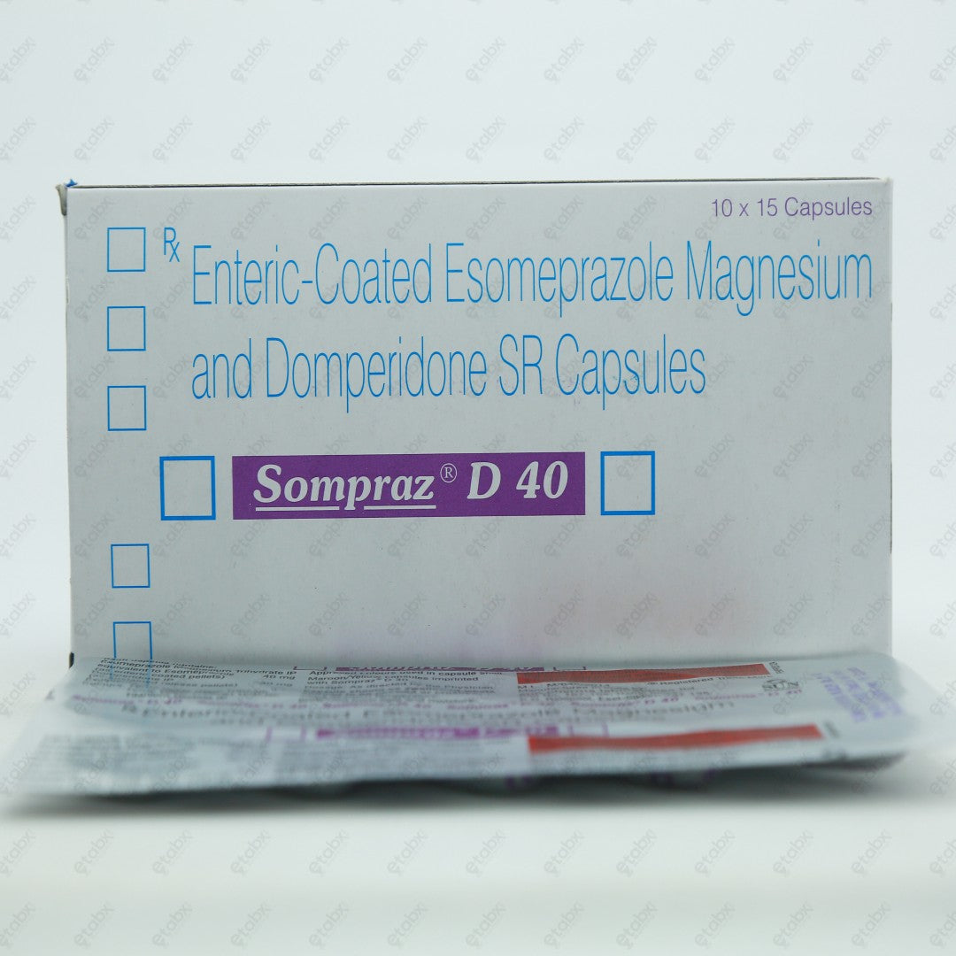 Sompraz D 40mg Capsule 15's