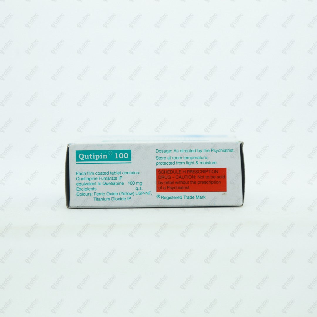 Qutipin 100mg Tablet 10'S