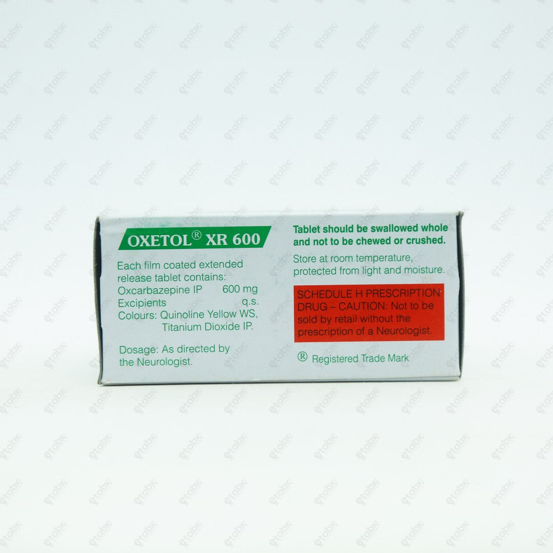 Oxetol XR 600mg Tablet 10's - Extended Release Pain Relief