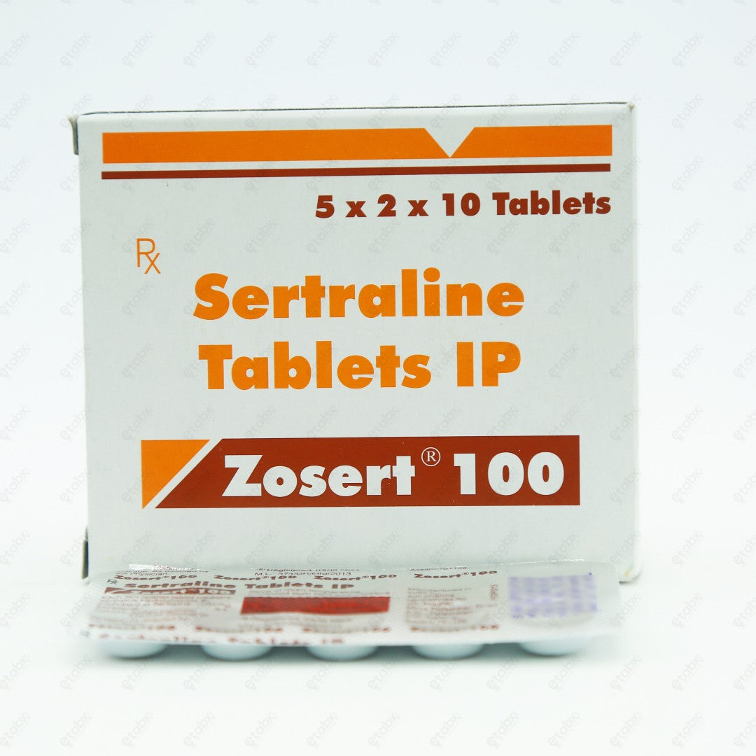 Zosert 100mg Tablet 10's