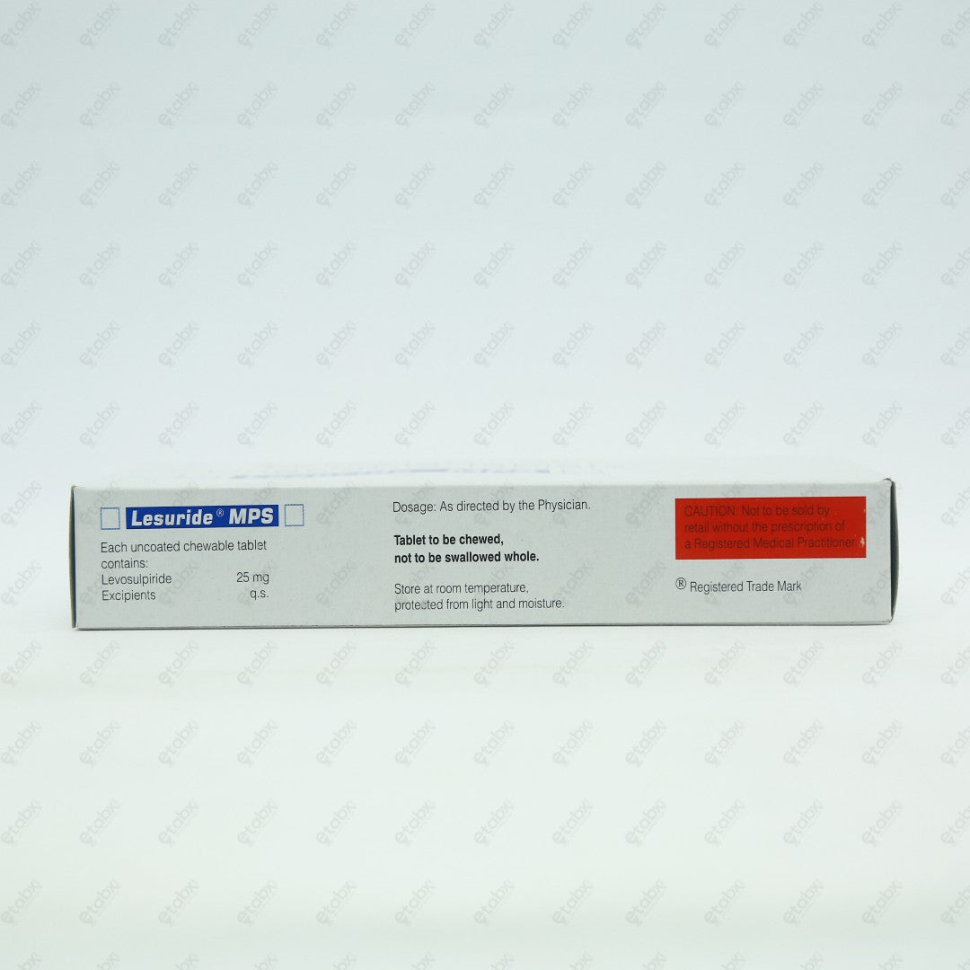 Lesuride MPS Tablet 10's - Muscle Relaxant & Analgesic