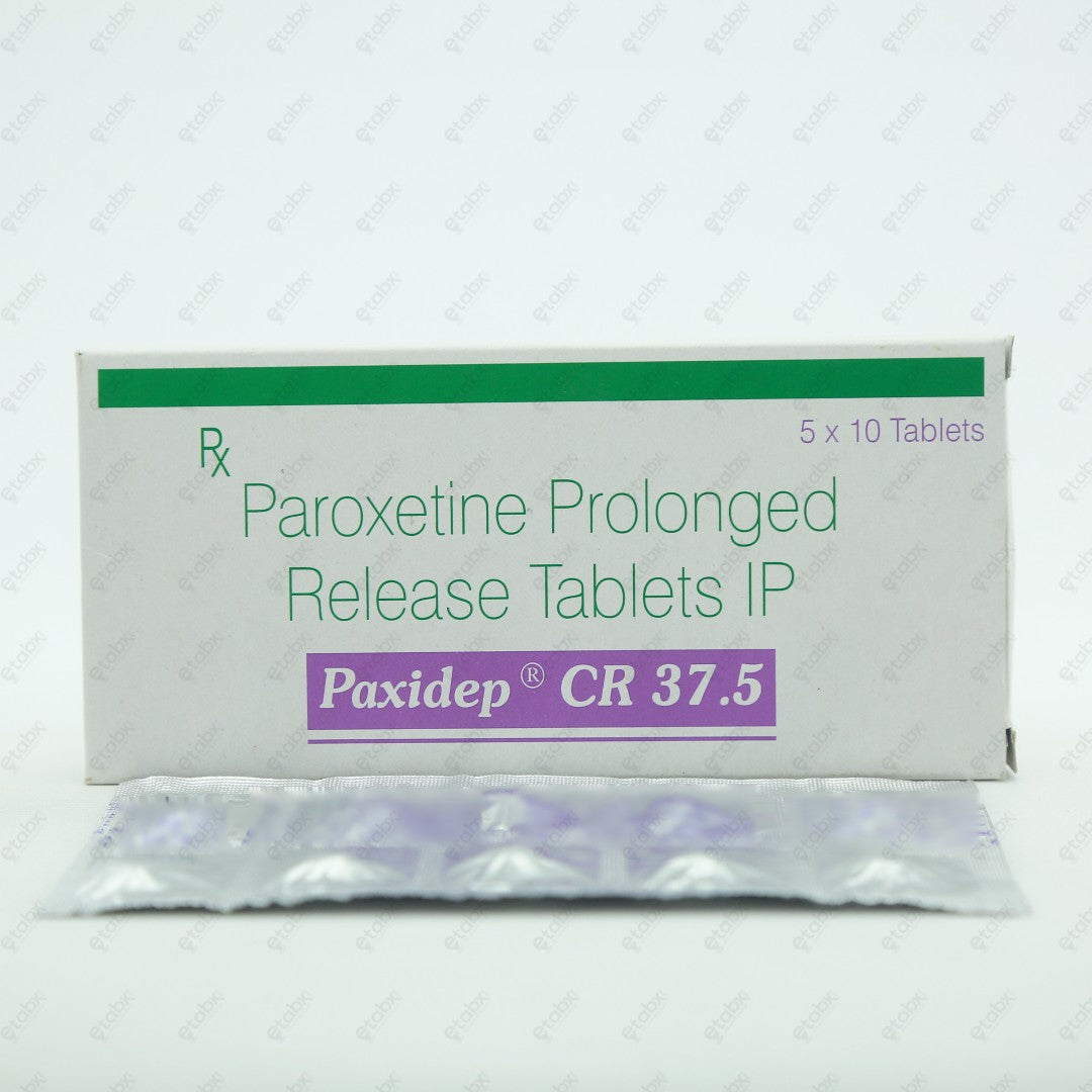 Paxidep CR 37.5mg Tablet 10's