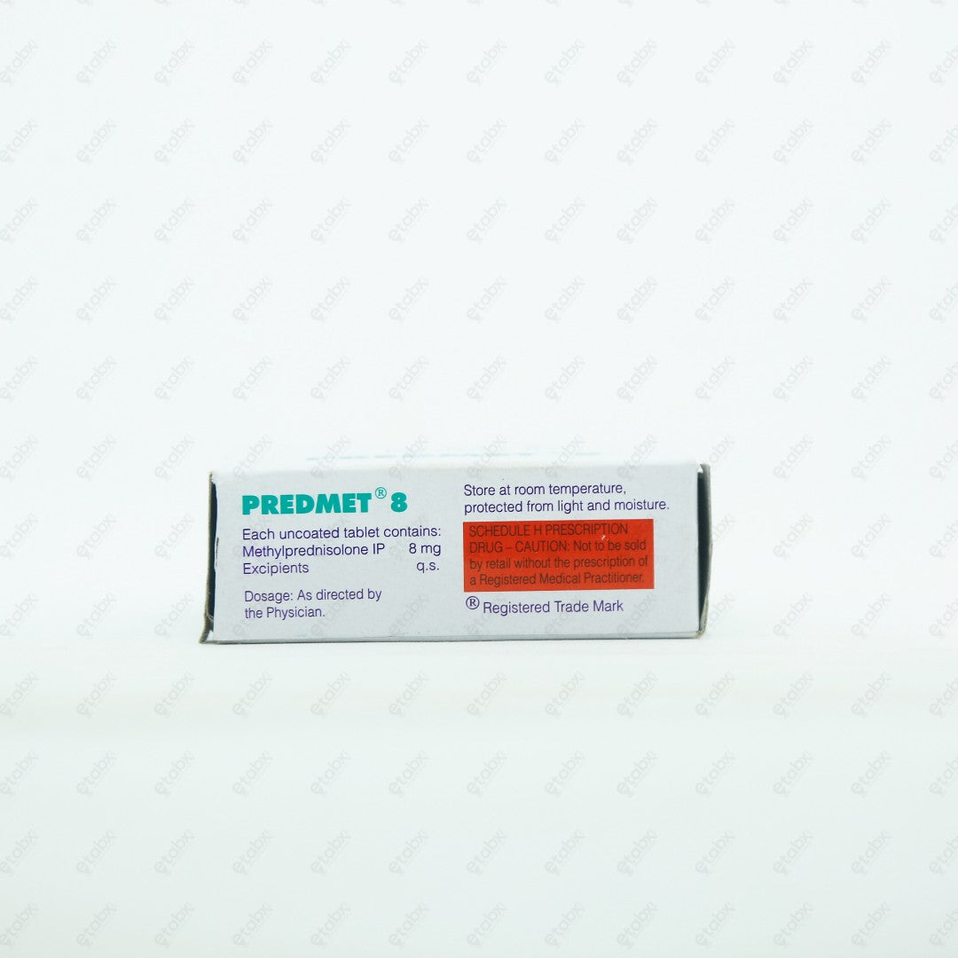 PREDMET 8MG Tablet (Methylprednisolone)