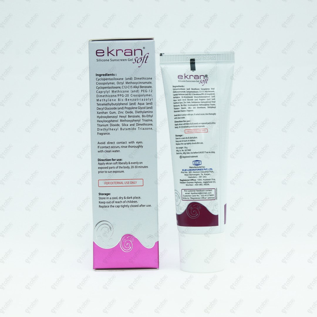 Ekran Aqua Gel 50gm - Hydrating & Cooling Gel