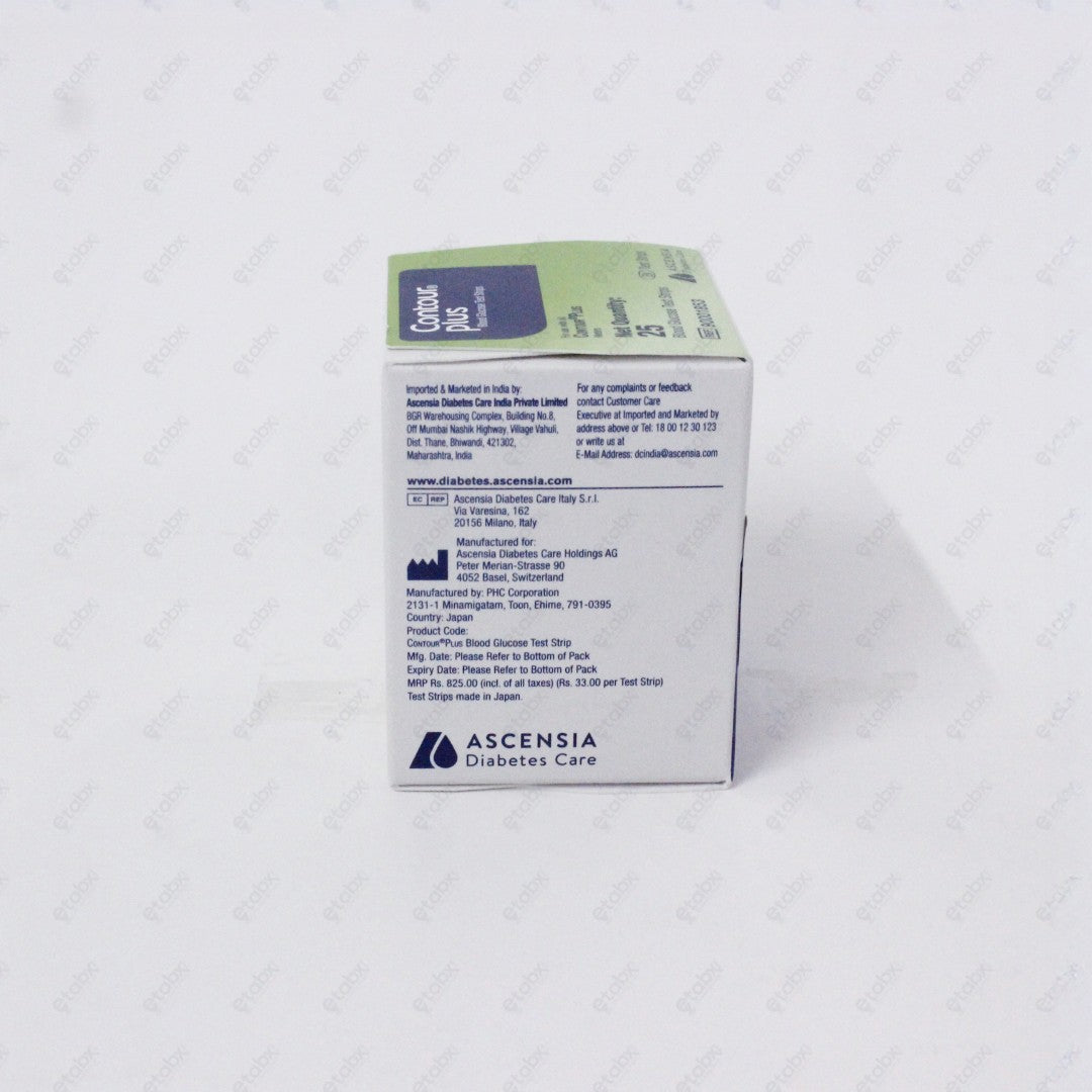 Contour Plus Strips 50's – GDH-FAD Based Accurate Test Strips for Contour Meters