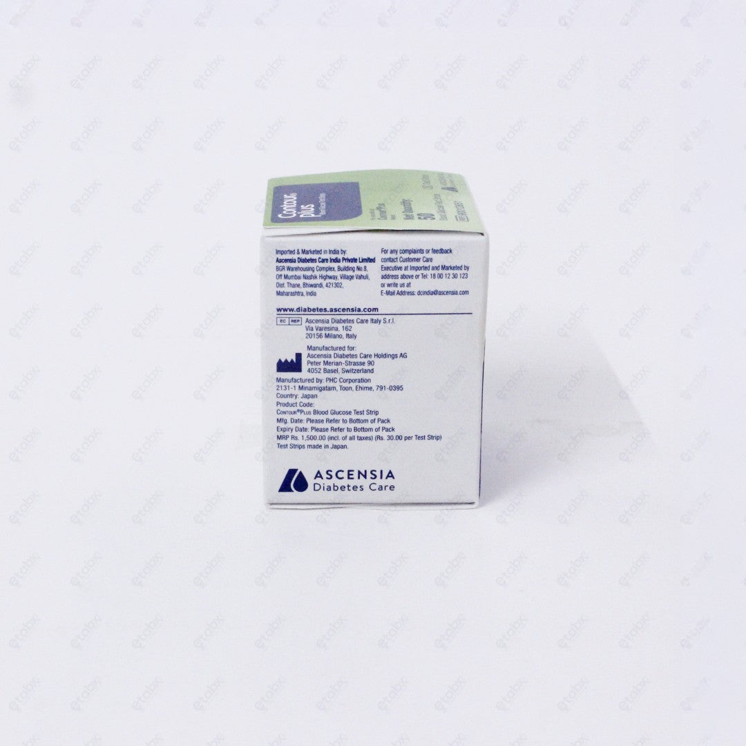 Contour Plus Strips 25's – High Accuracy Glucose Test Strips for Contour Devices