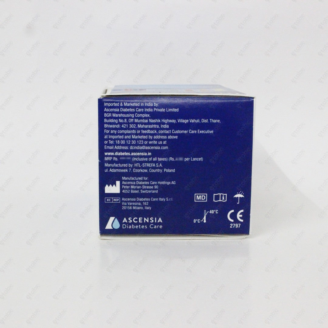 Microlet Lancets 100's – Sterile & Gentle Lancets for Blood Glucose Testing
