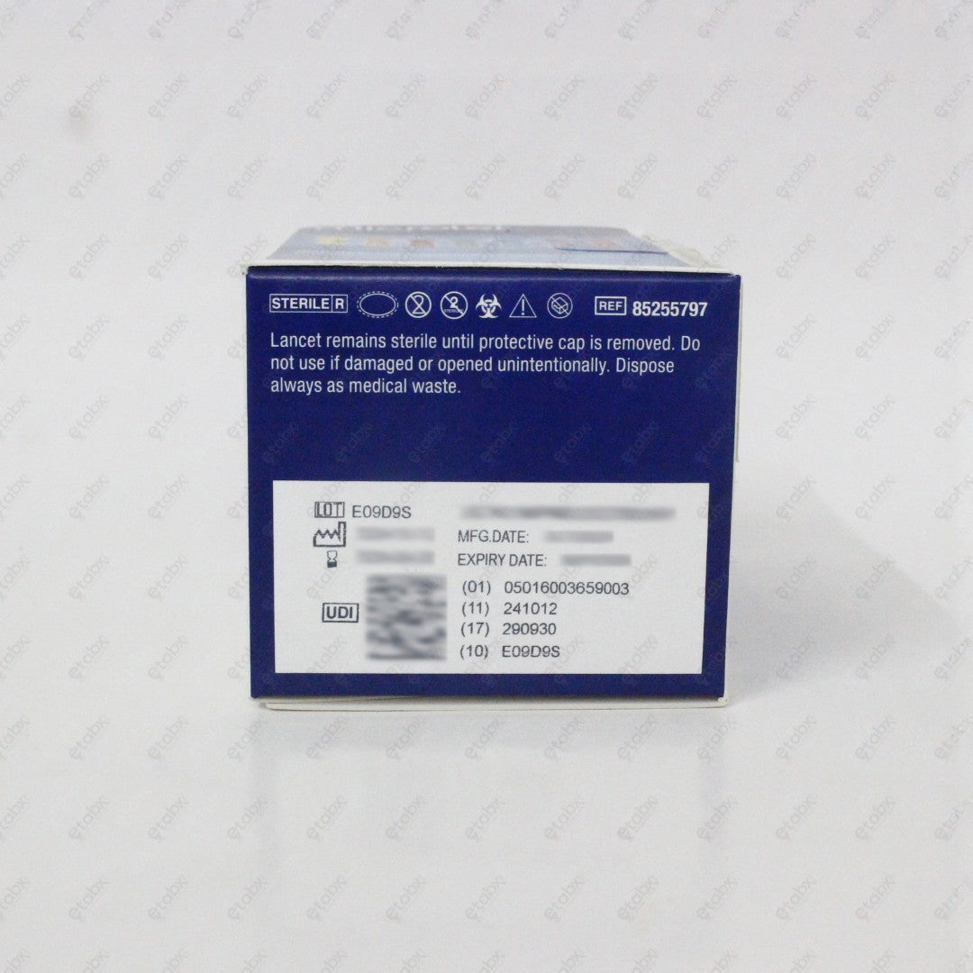 Microlet Lancets 100's – Sterile & Gentle Lancets for Blood Glucose Testing