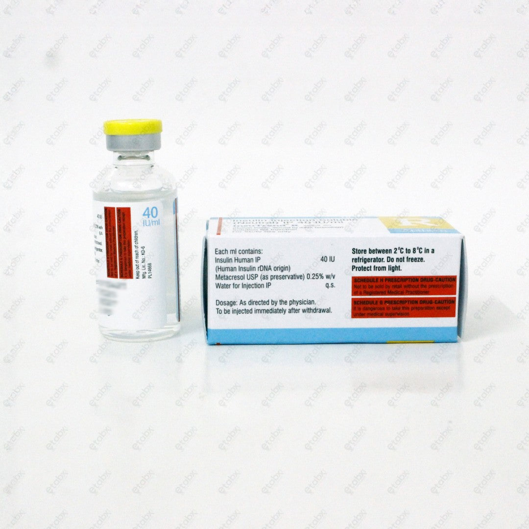Insutrend R 40IU Injection – Regular Human Insulin for Fast Blood Sugar Control
