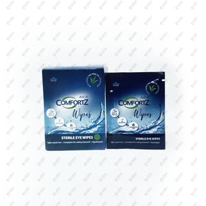 Comfortz Eye Wipes 10's Hypoallergenic Gentle Cleansing