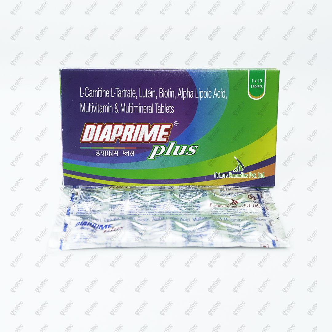 Diaprime Plus Tablet