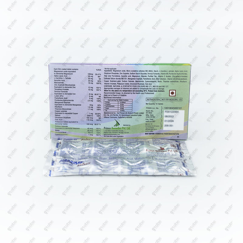 Diaprime Plus Tablet