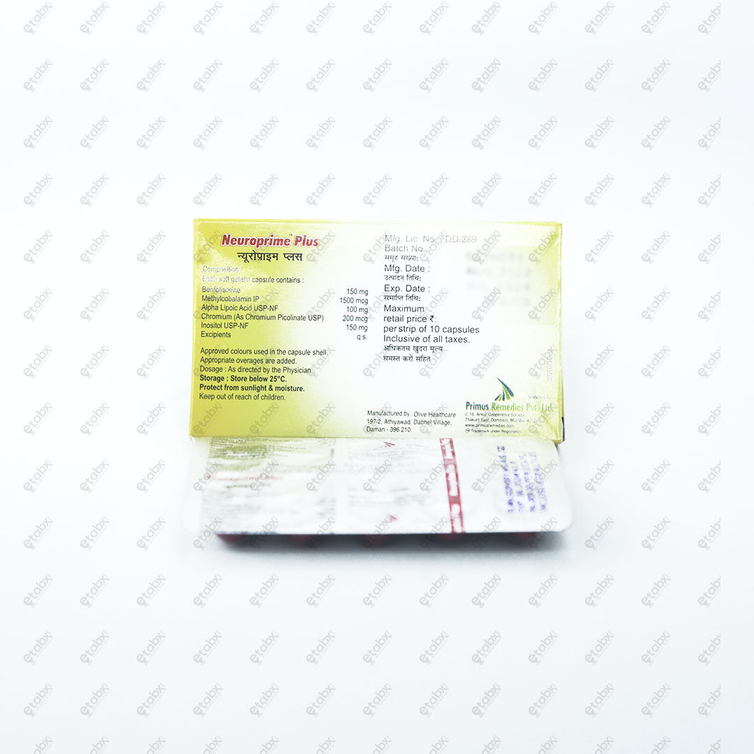 Neuroprime Plus Tablets 10s