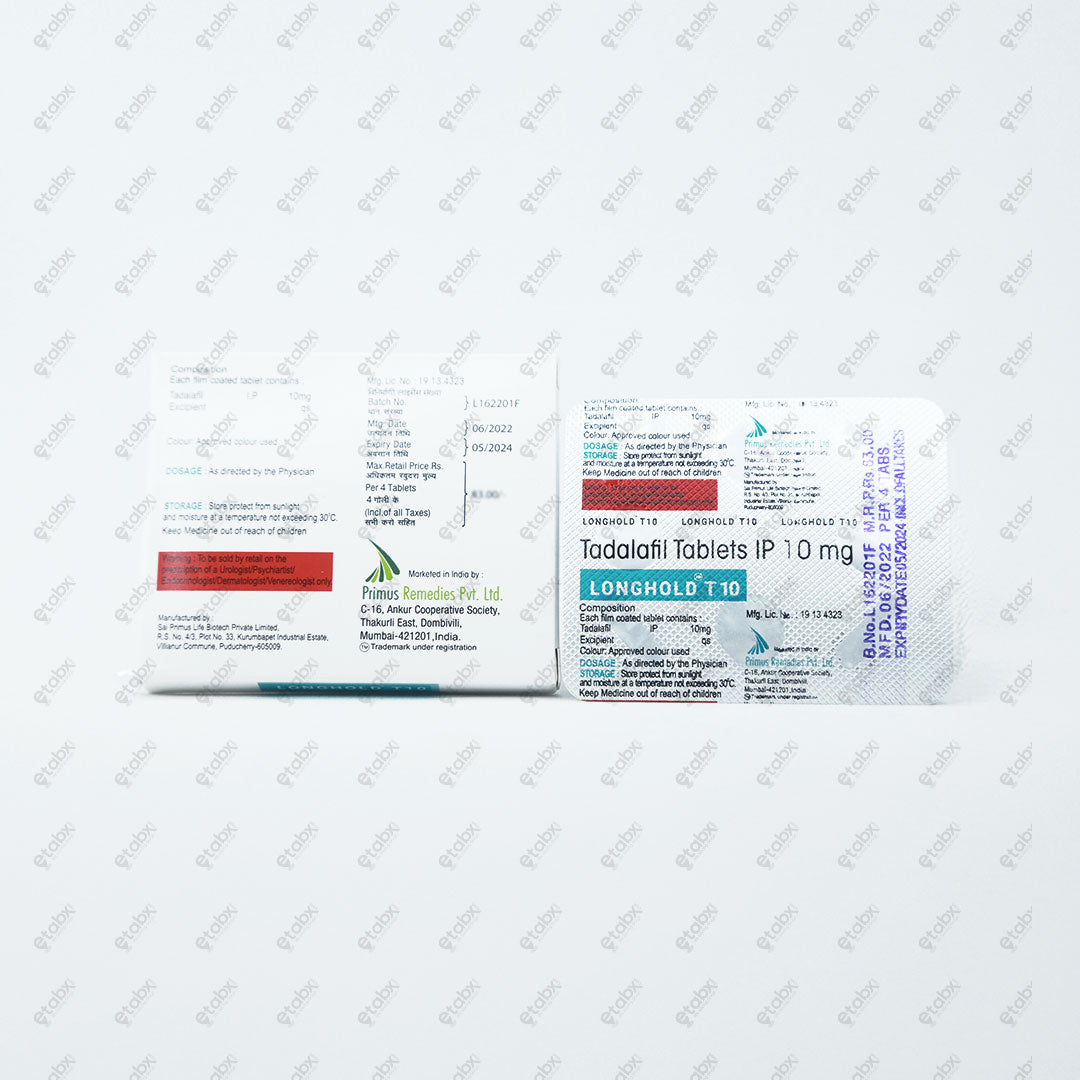 Longhold T 10mg Tablet 4's