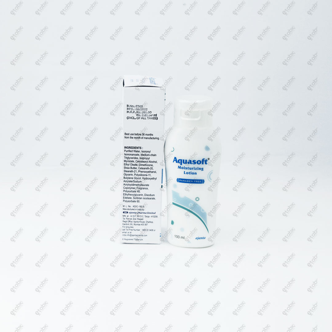 AQUASOFT Moist Lotion 100ML Hydrating Solution