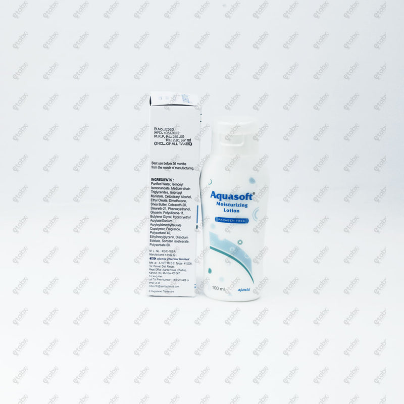 AQUASOFT Moist Lotion 100ML Hydrating Solution