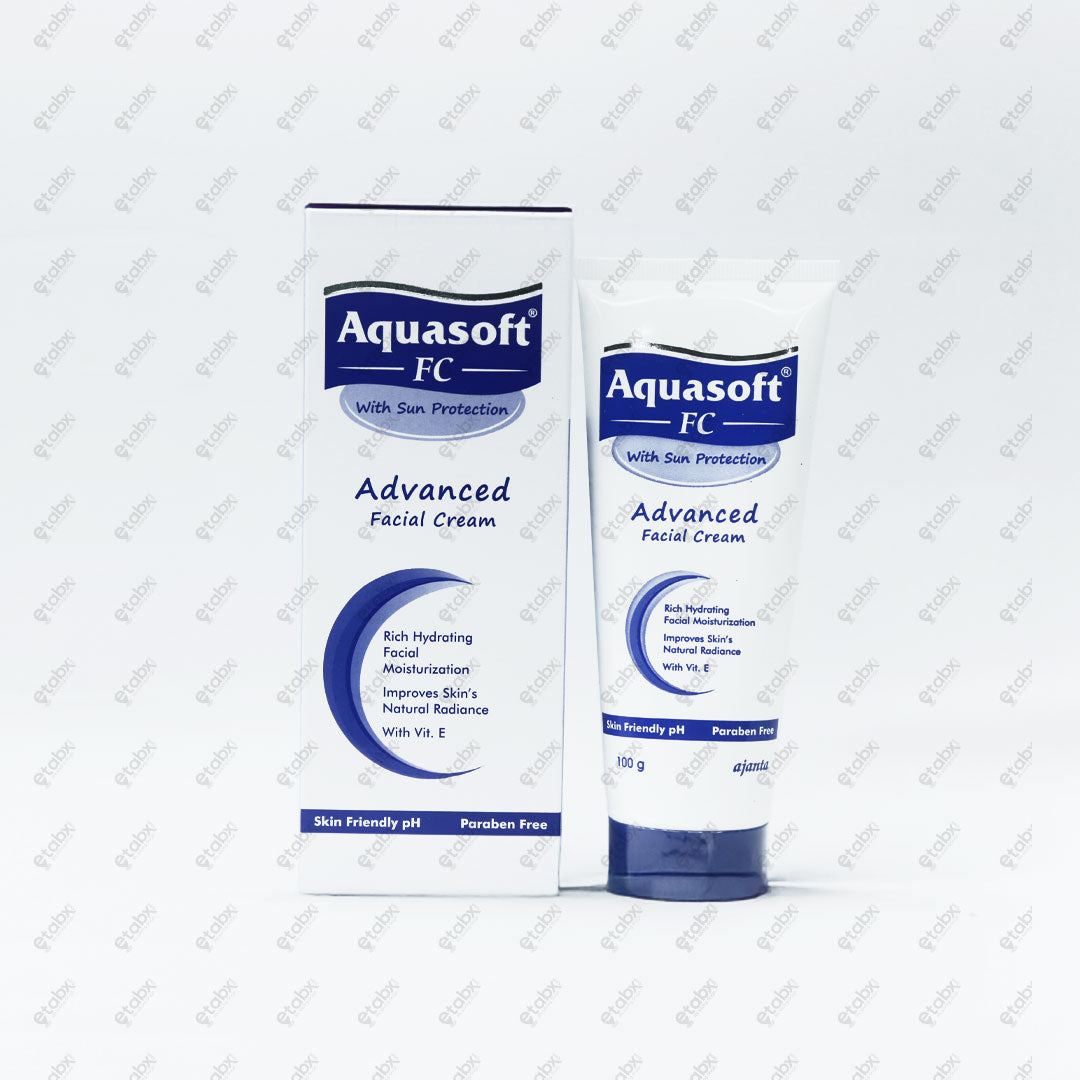 AQUASOFT FC Cream 100GM Advanced Facial Hydration