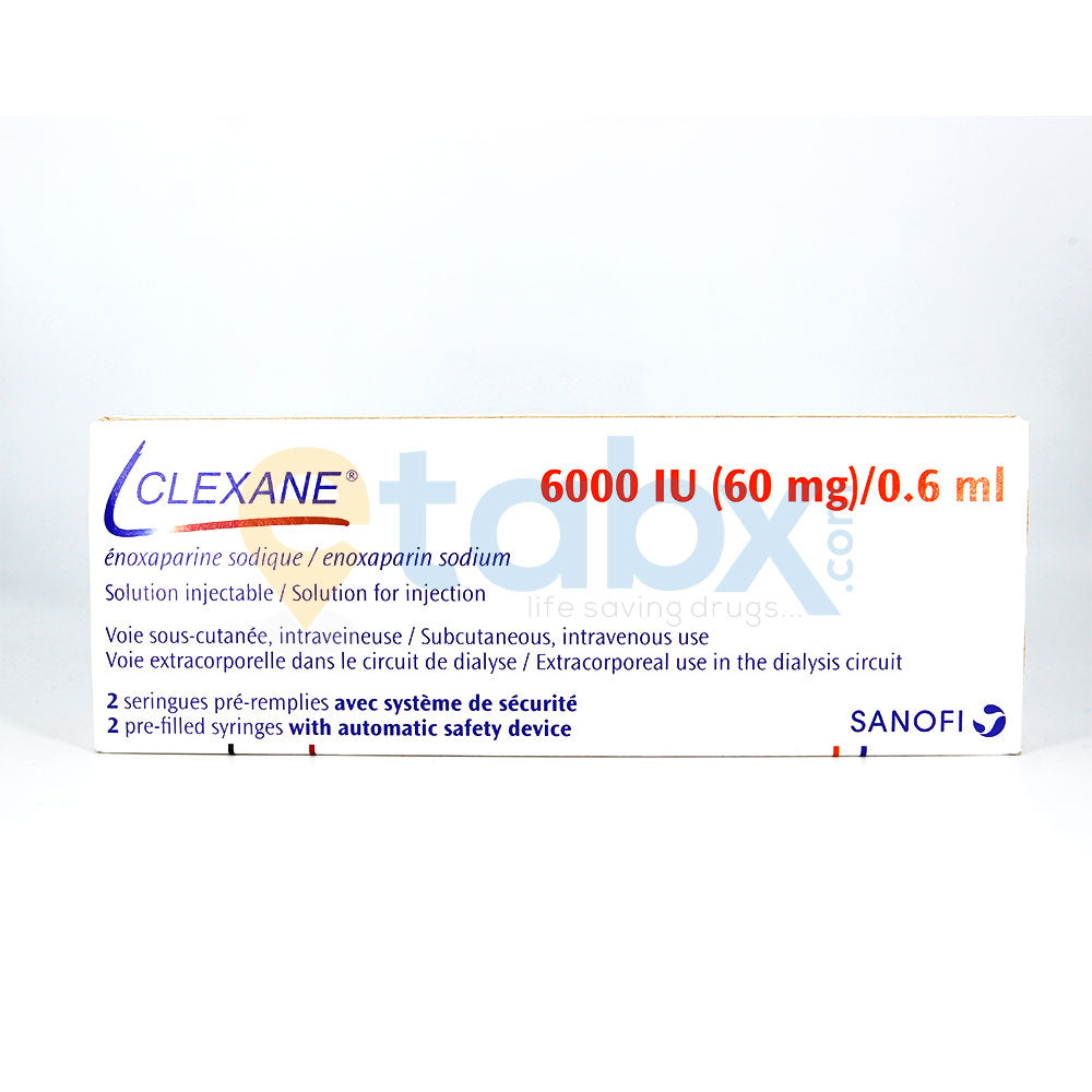 Clexane 60mg Injection 1x6ml