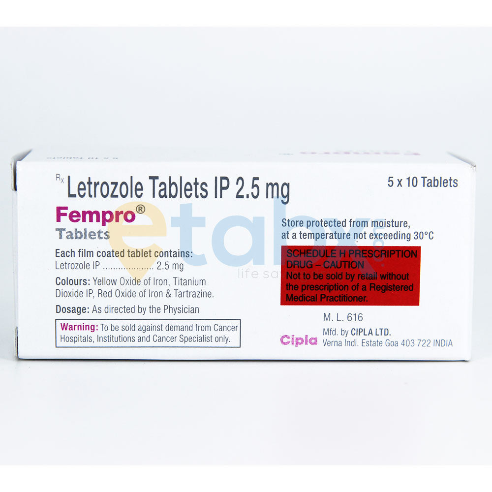 Fempro 2.5mg Tablets 10'S