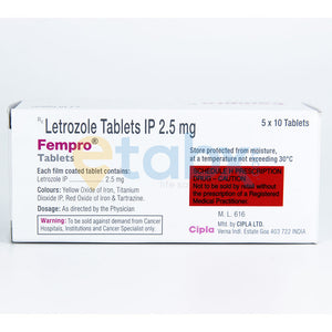 Fempro 2.5mg Tablets 10'S