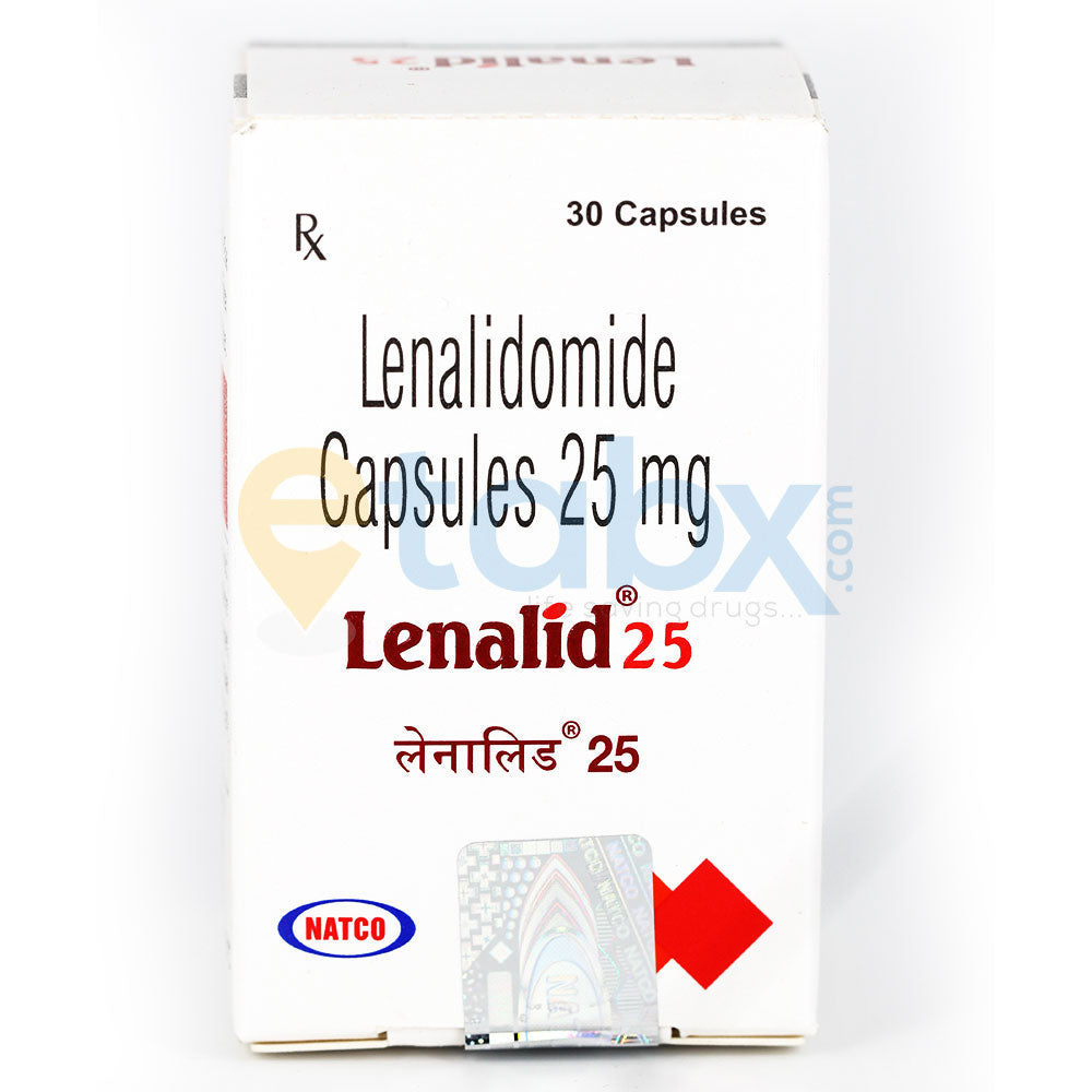 Lenalid 25mg Capsules 30's