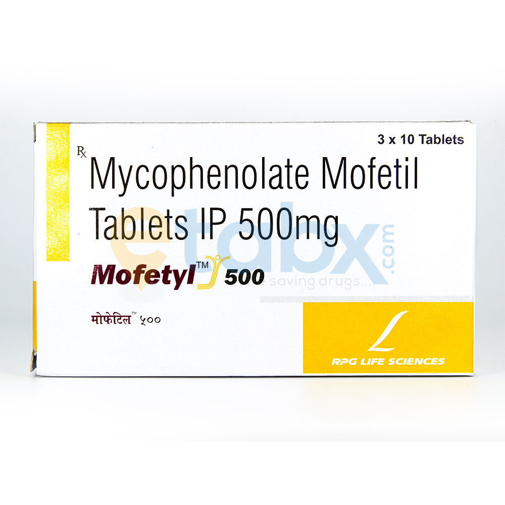 Mofetyl 500mg Tablet 10's