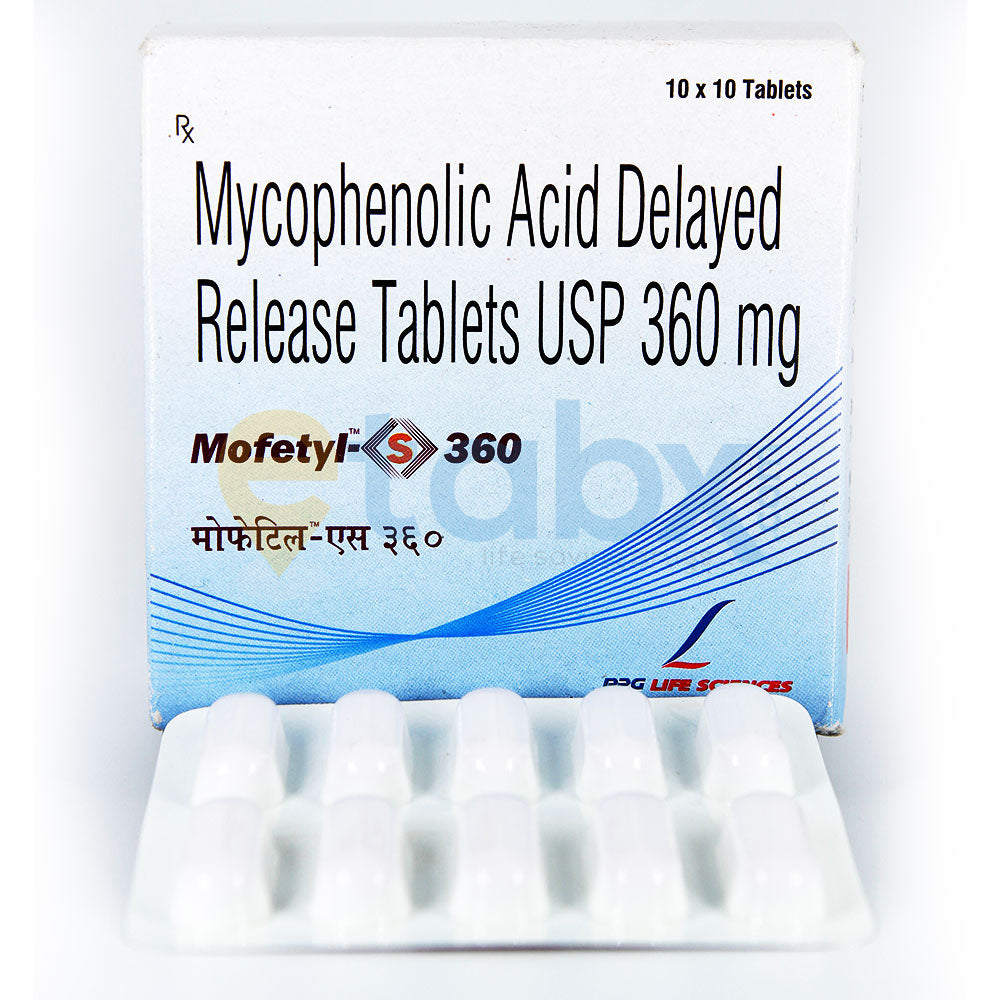 Mofetyl S 360MG Tablet 10's
