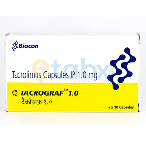 Tacrograf 1mg Tablet 10's