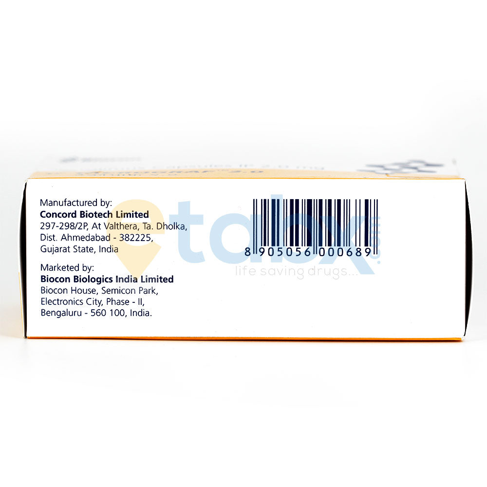 Tacrograf 2mg Tablets 10's