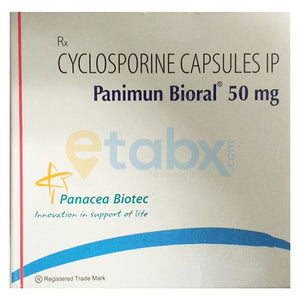 Panimun Bioral 50mg Capsule 6's