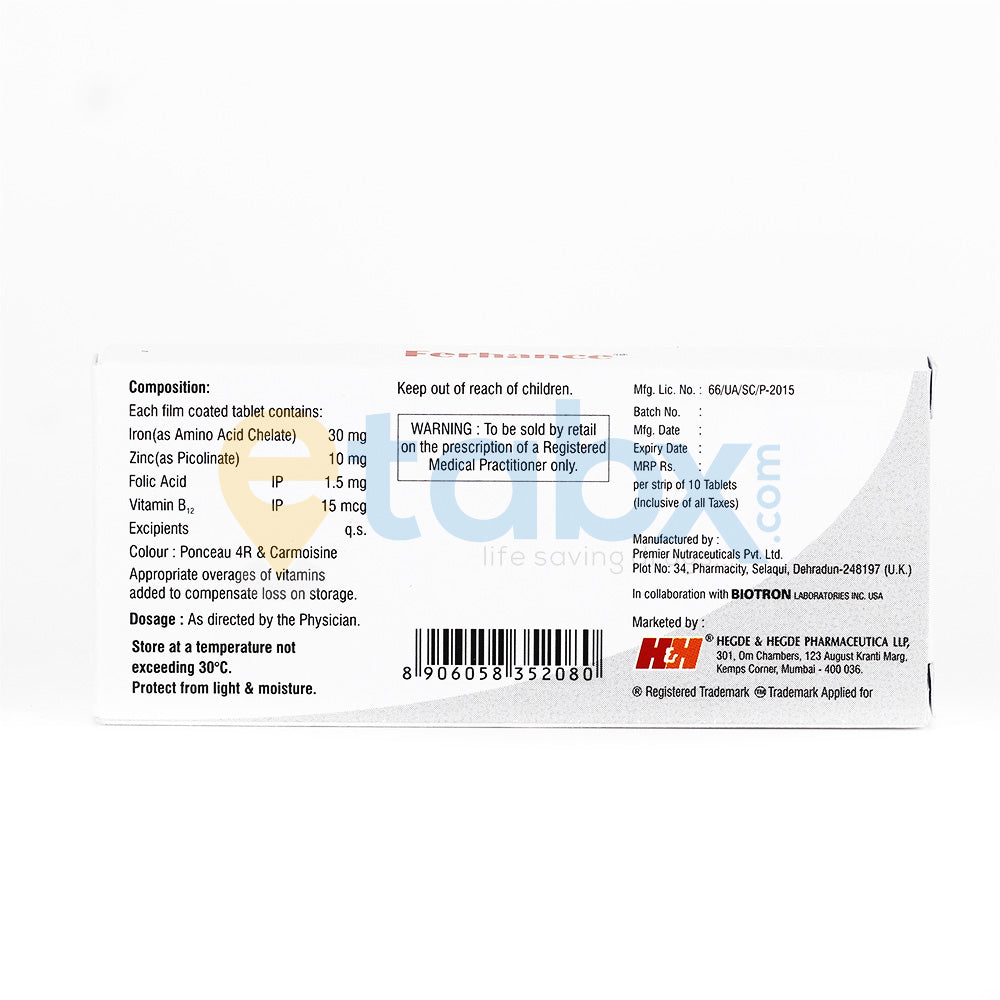 Ferhance Tablet 10's