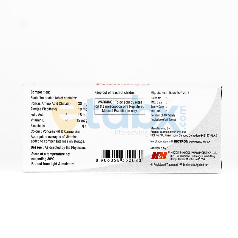 Ferhance Tablet 10's