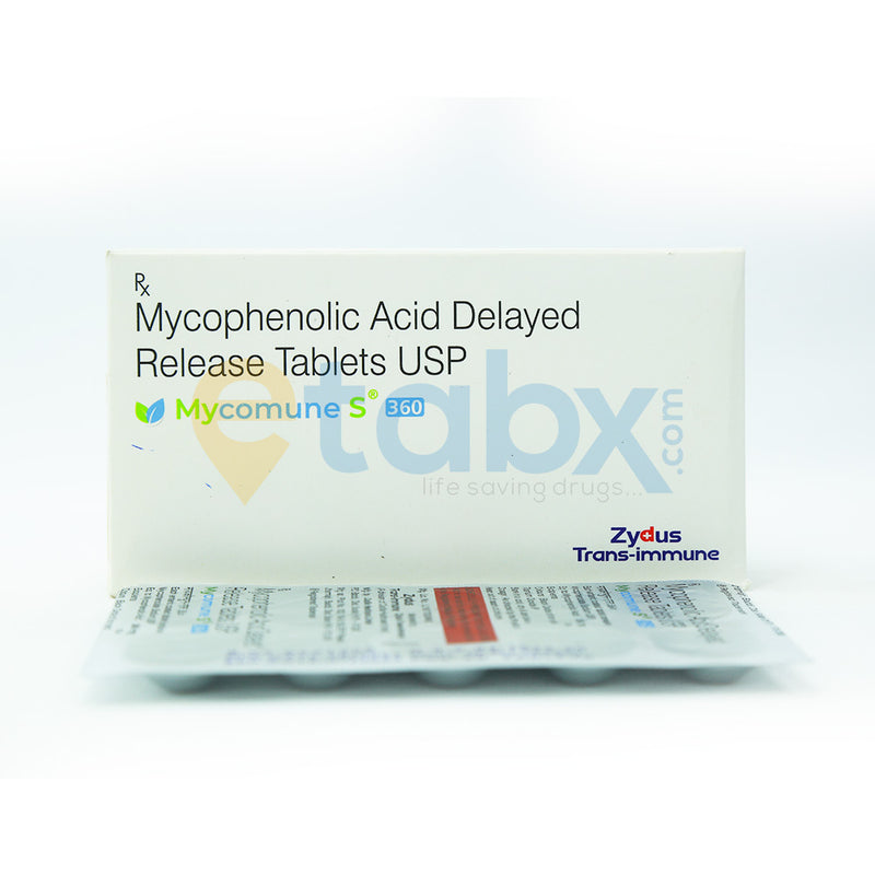 Mycomune S 360mg Tablet 10'S