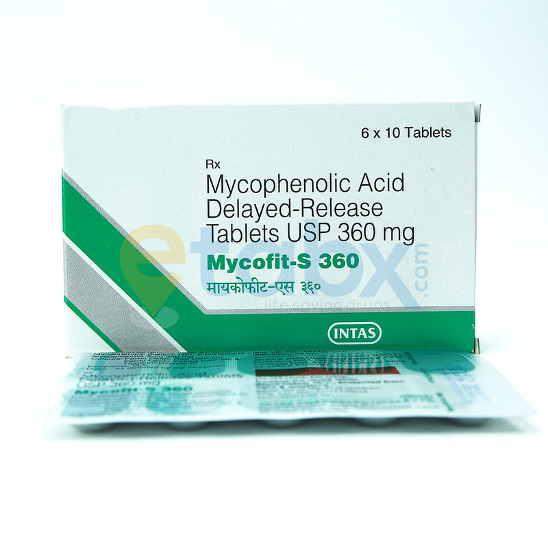 Mycofit S 360mg Tablet 10's
