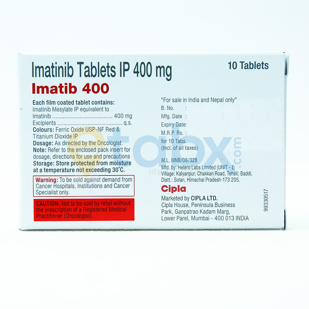 IMATIB 400mg Tablet 10's