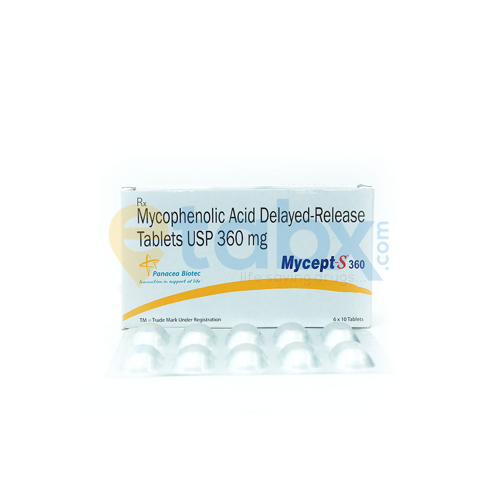 Mycept S 360mg Tablet 10's