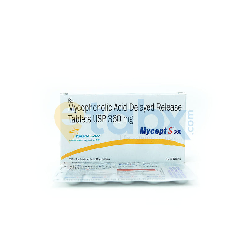 Mycept S 360mg Tablet 10's