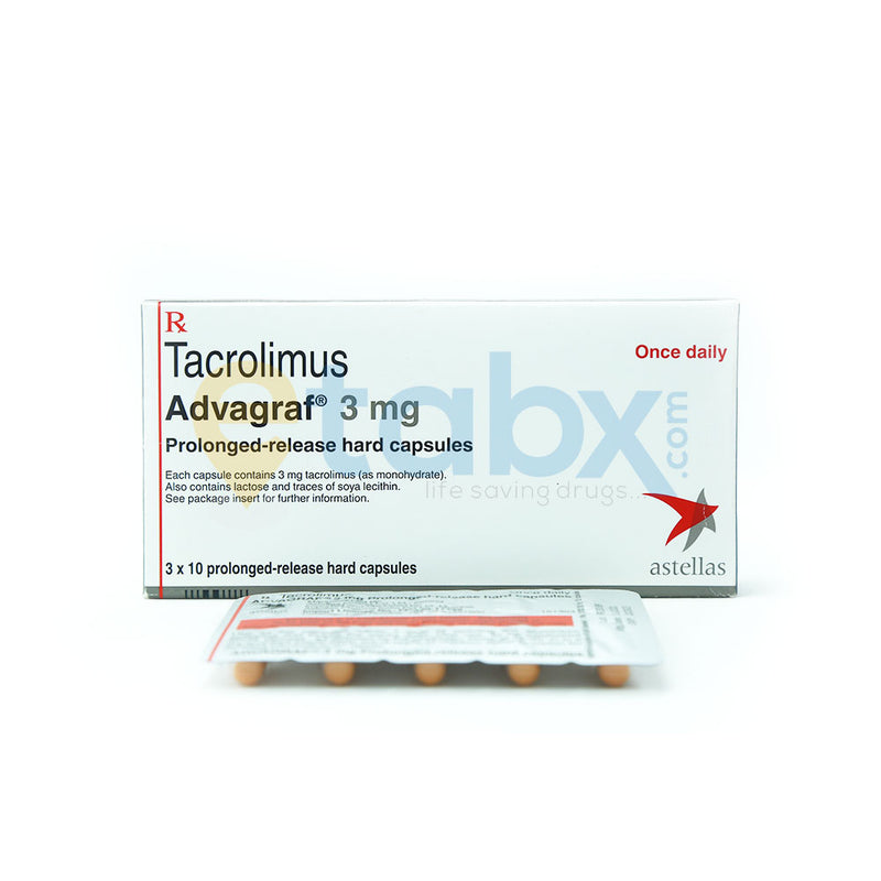 ADVAGRAF 3mg Capsule 10's