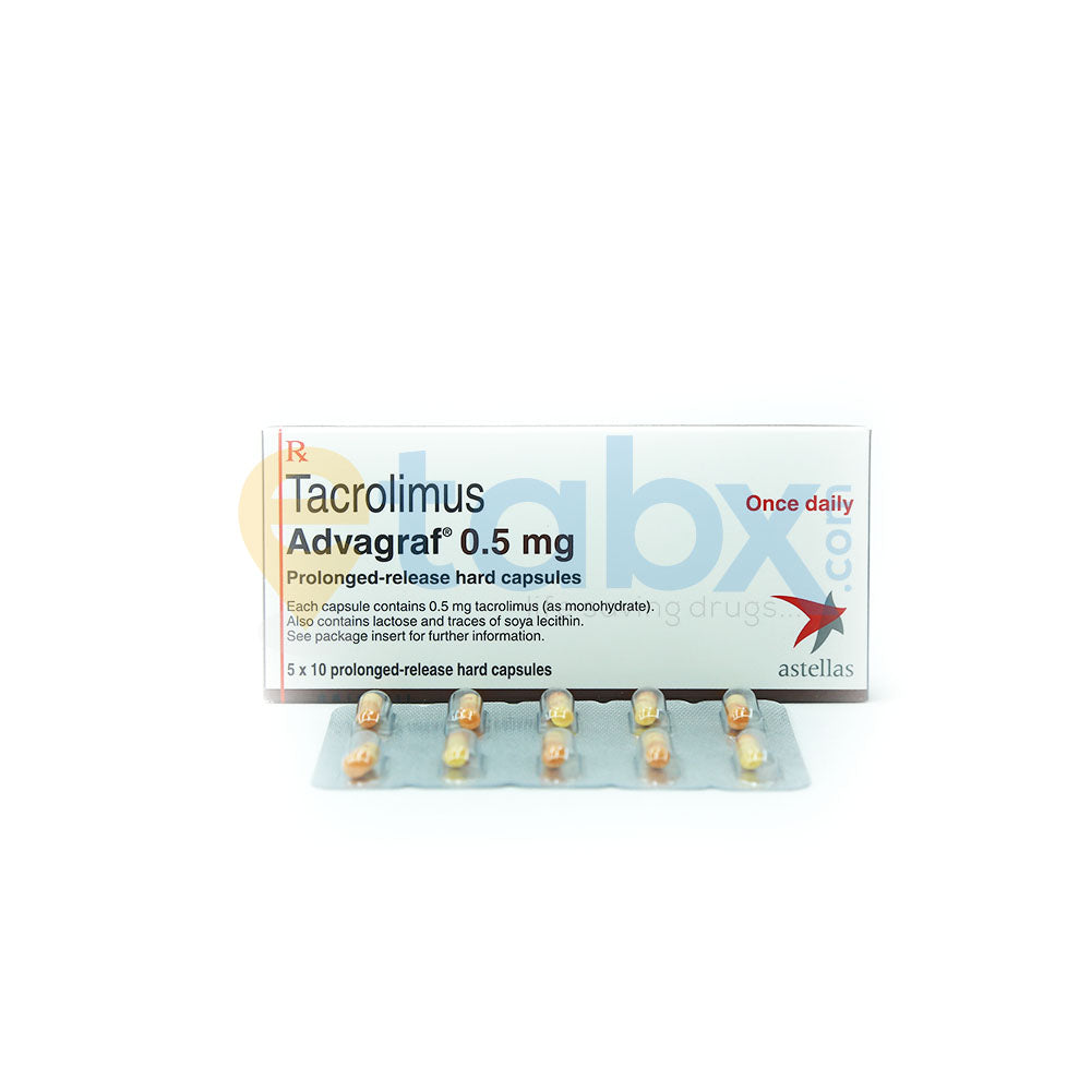 ADVAGRAF 0.5mg Capsule 10's