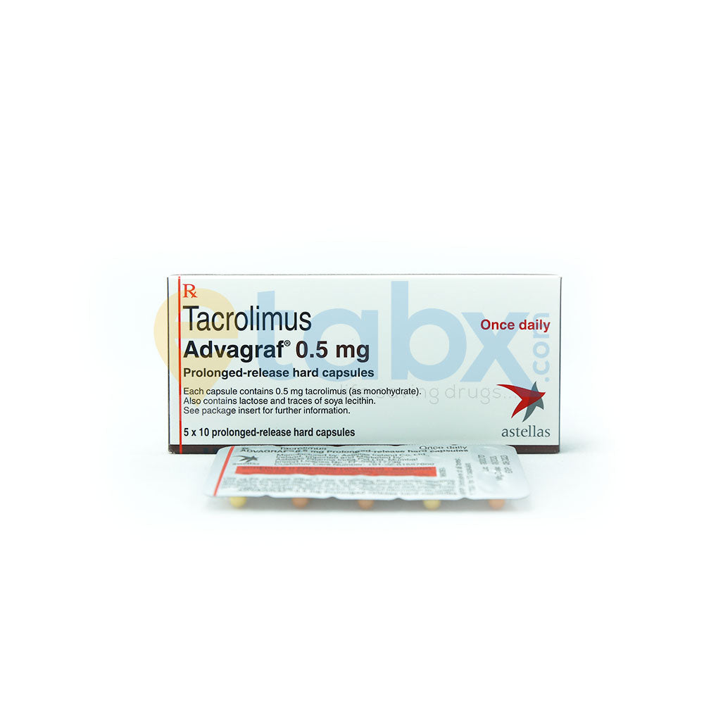 ADVAGRAF 0.5mg Capsule 10's